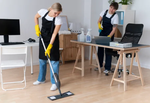 Nettoyage de bureau professionnel à Pouldergat