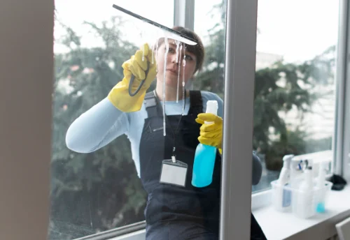 Nettoyage de vitres intérieures et extérieures à Pouldergat